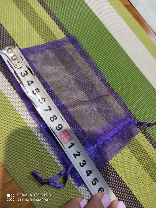 Лаванда /Саше с  эфирной лавандой . Мешочки из органзы