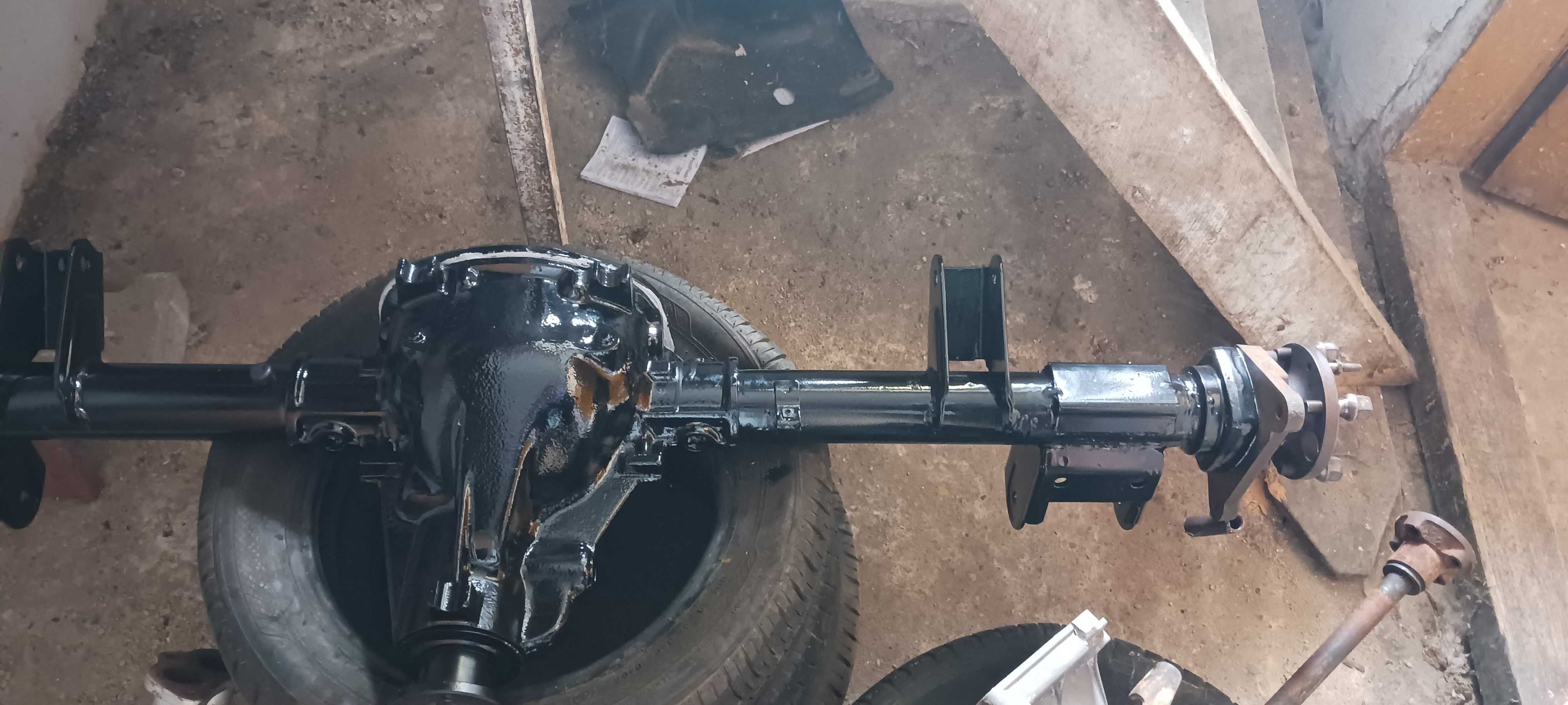 Most Dyfer wąski Polonez Fiat 125 p FSO, 30 tys. km, 11/43