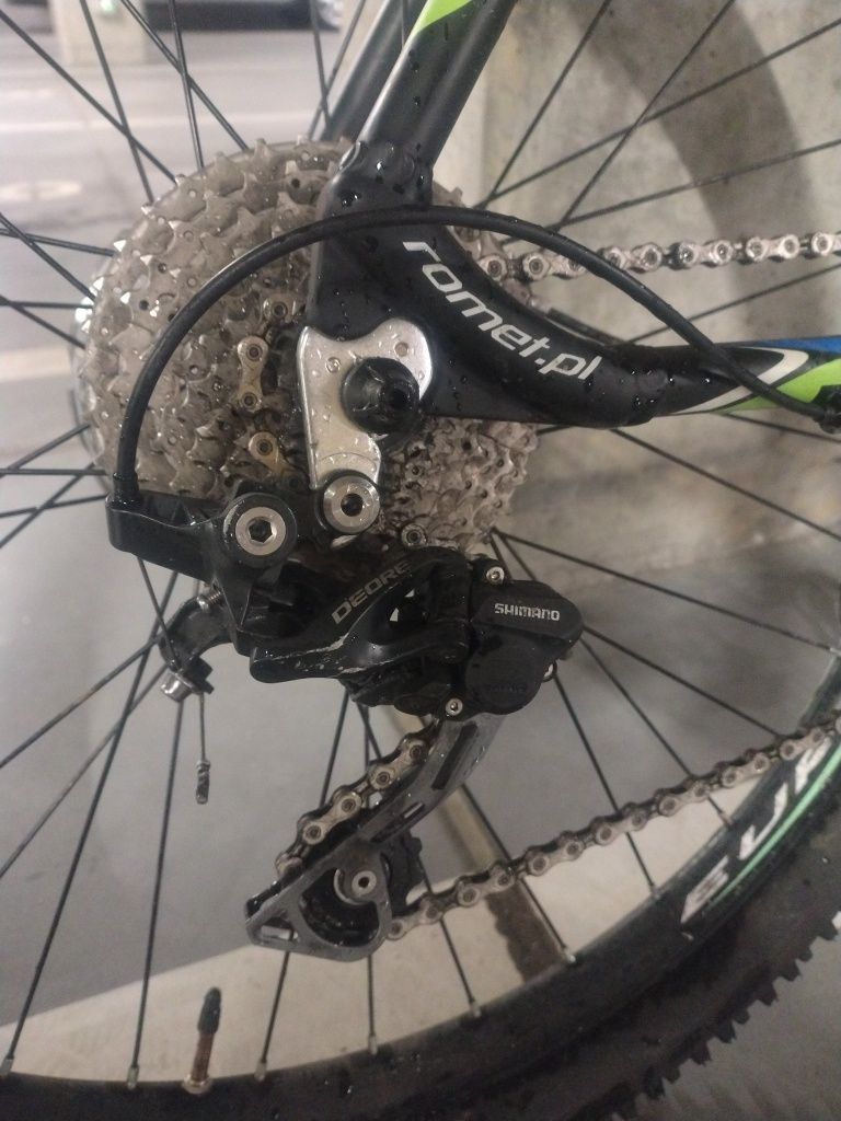 Rower górski MTB Romet Rambler 6.0 21" z osprzętem Shimano Deore