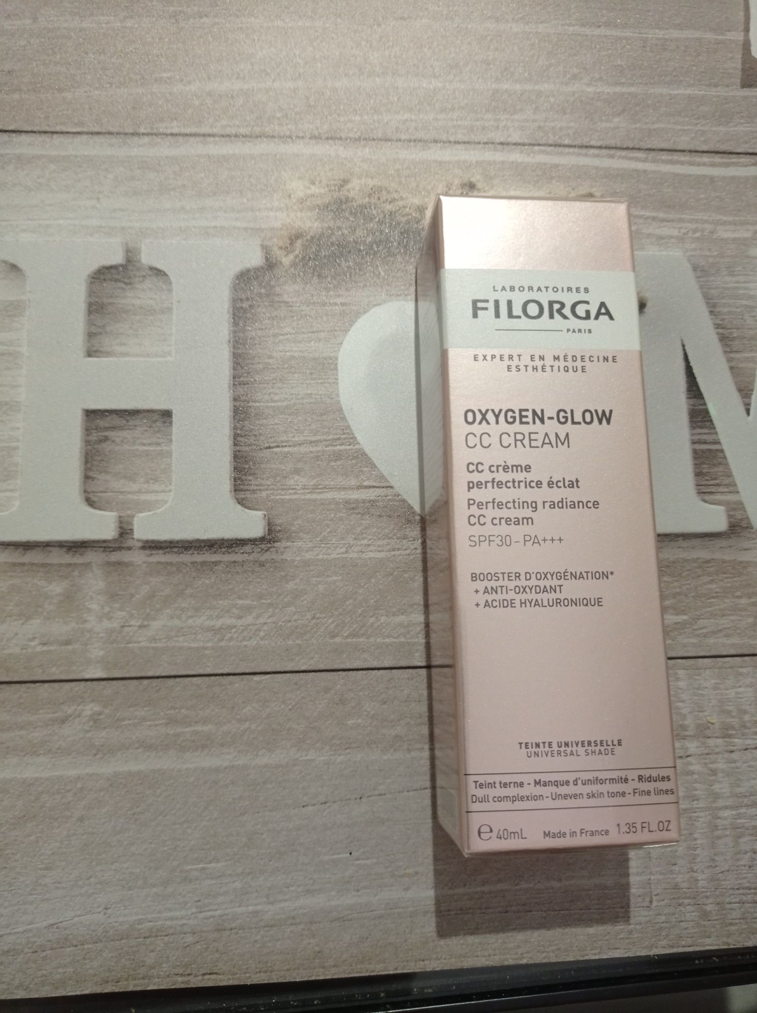 Nowy zafoliowanyFilorga Oxygen -Glow CC krem spf 30+++ Nowy