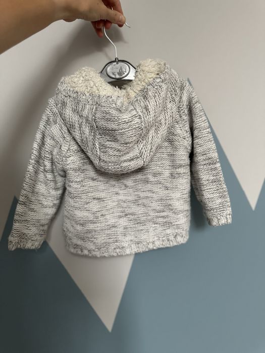 Sweter zimowy SMYK niemowlęcy r. 80