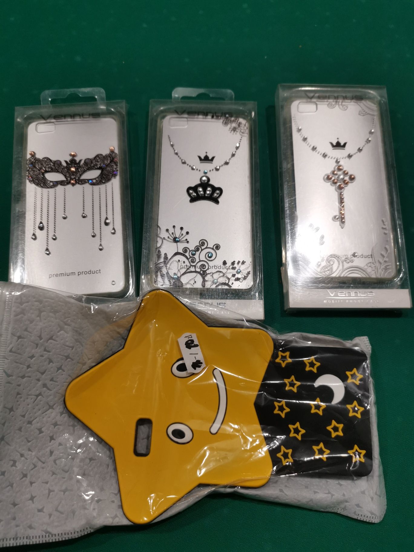 Komplet 4 sztuk etui plecki case nakładka do Huawei P8 lite