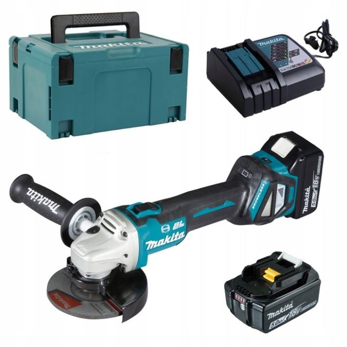 MAKITA DGA513RTJ szlifierka z regulacją 2x5Ah