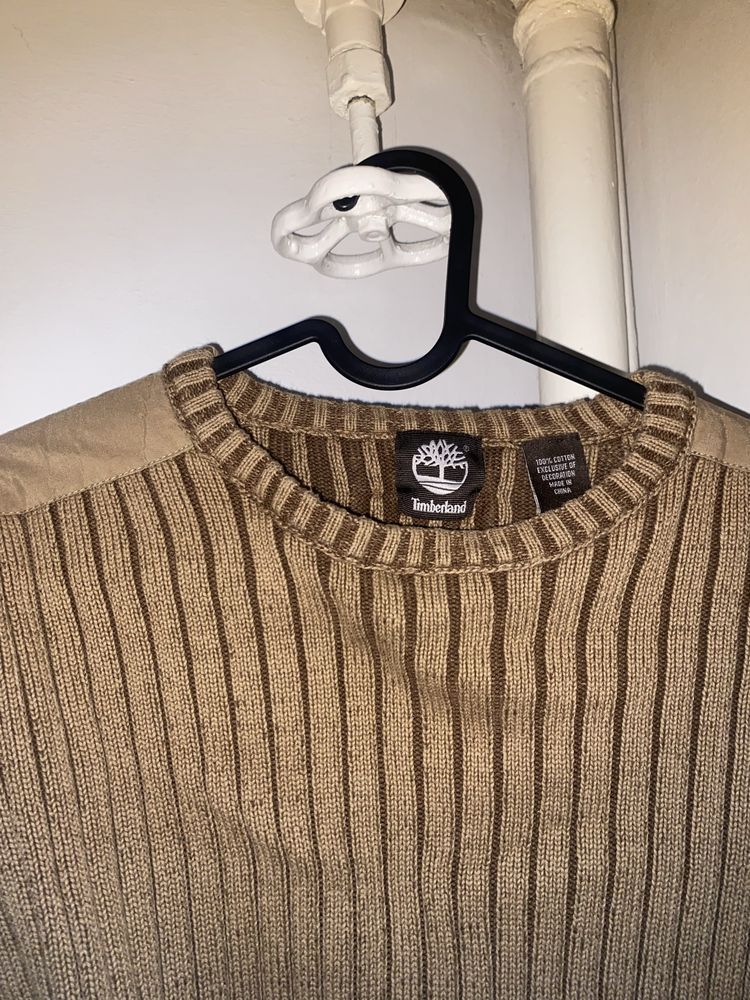 Bawełniany sweter Timberland golf  M/L