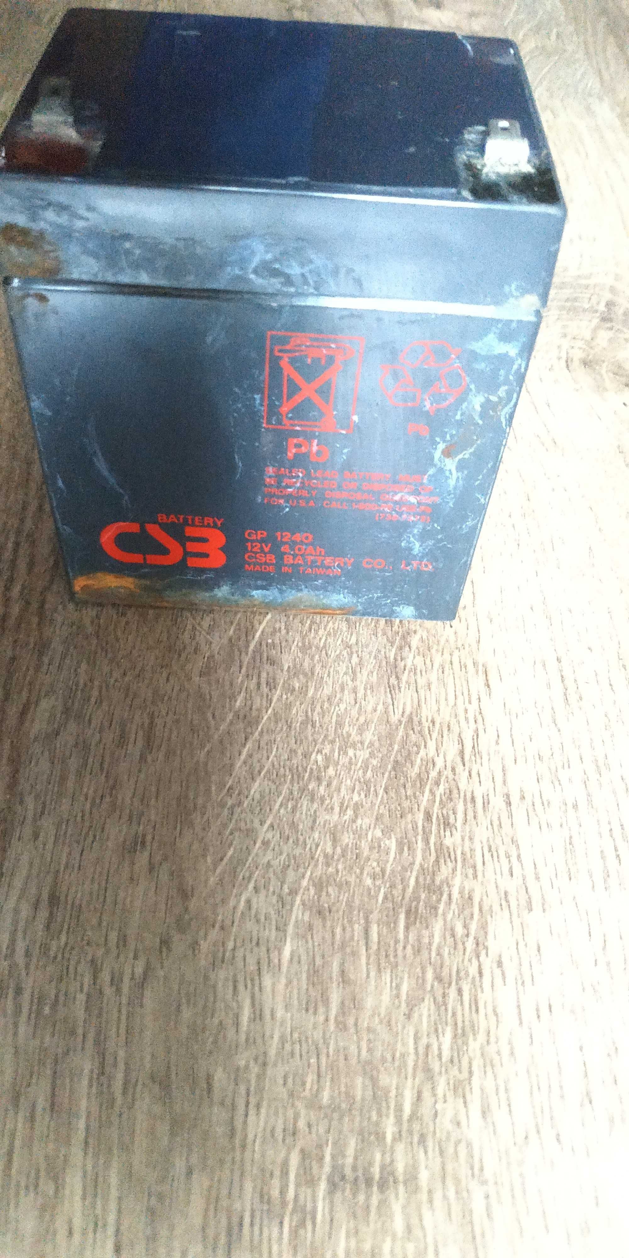 Аккумуляторы 12V 1.2Ah/4Ah GP1240