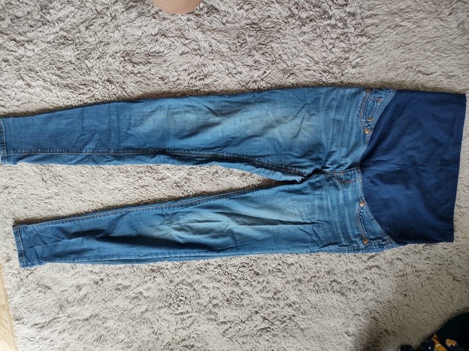 Spodnie ciążowe jeansowe roz 38