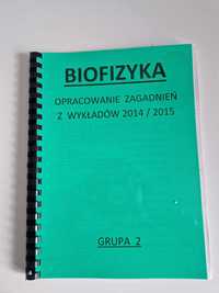 Biofizyka- opracowanie zagadnień z wykładów 2014/2015