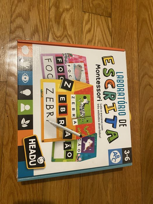 Laboratório de escrita - Montessori