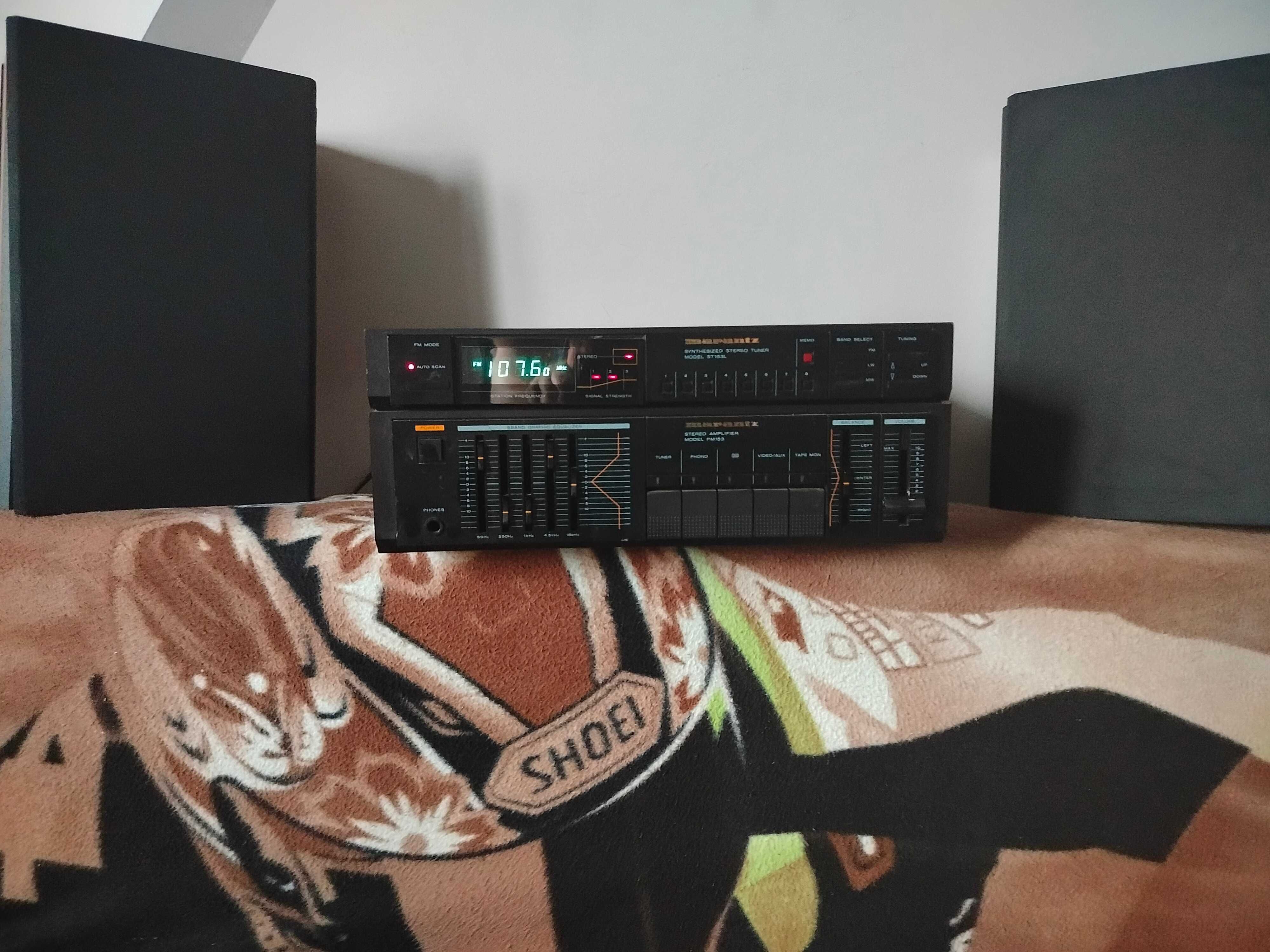Amplituner Marantz ST153L plus kolumny stx 200 W/8 ohm