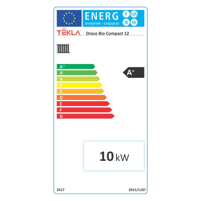 Kocioł na pellet Tekla Draco Bio Compact 12 - 5klasa - Ecodesign