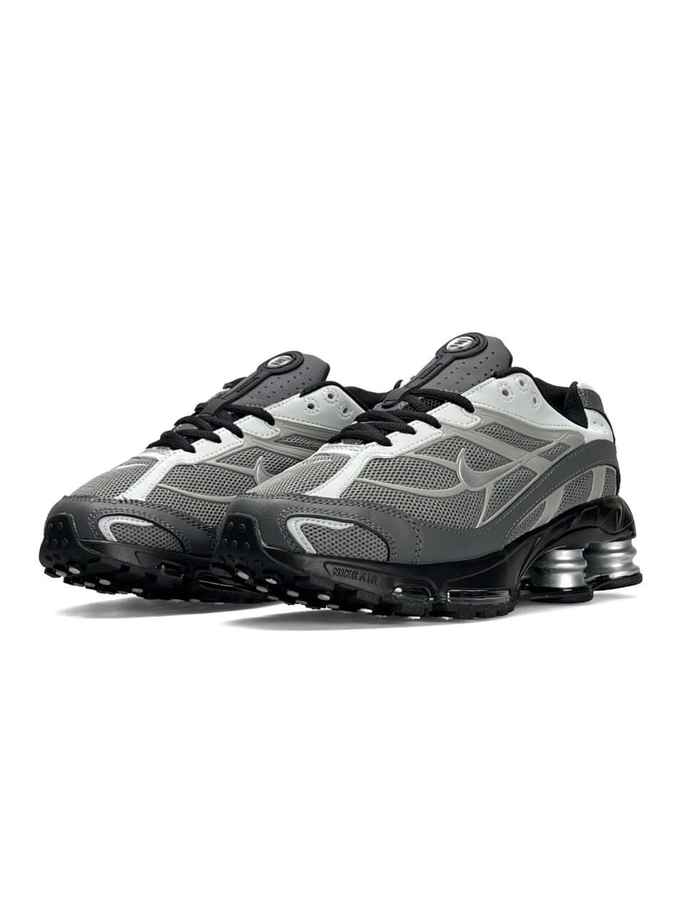 Чоловічі кросівки Nike Shox Ride 2 Сірі Білі Чорні