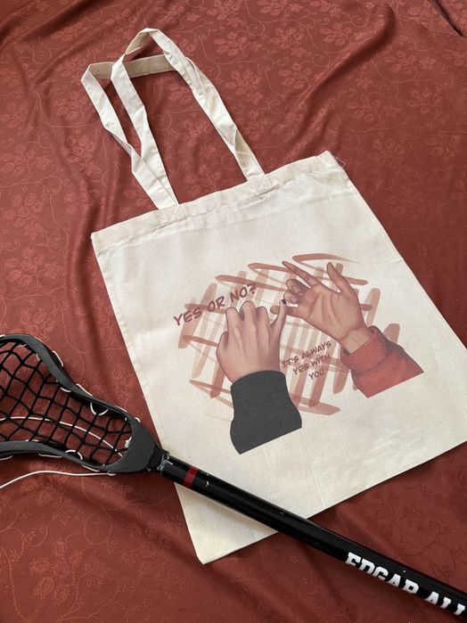 All for the Game reklamówka siatka torba materiałowa AFTG Andreil Neil