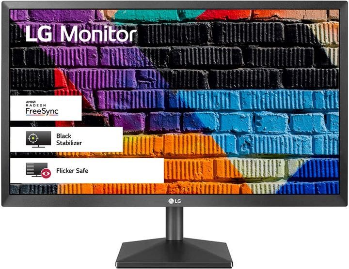Монітор 23.5" LG 24MK400H-B, 1мс, 75 Гц