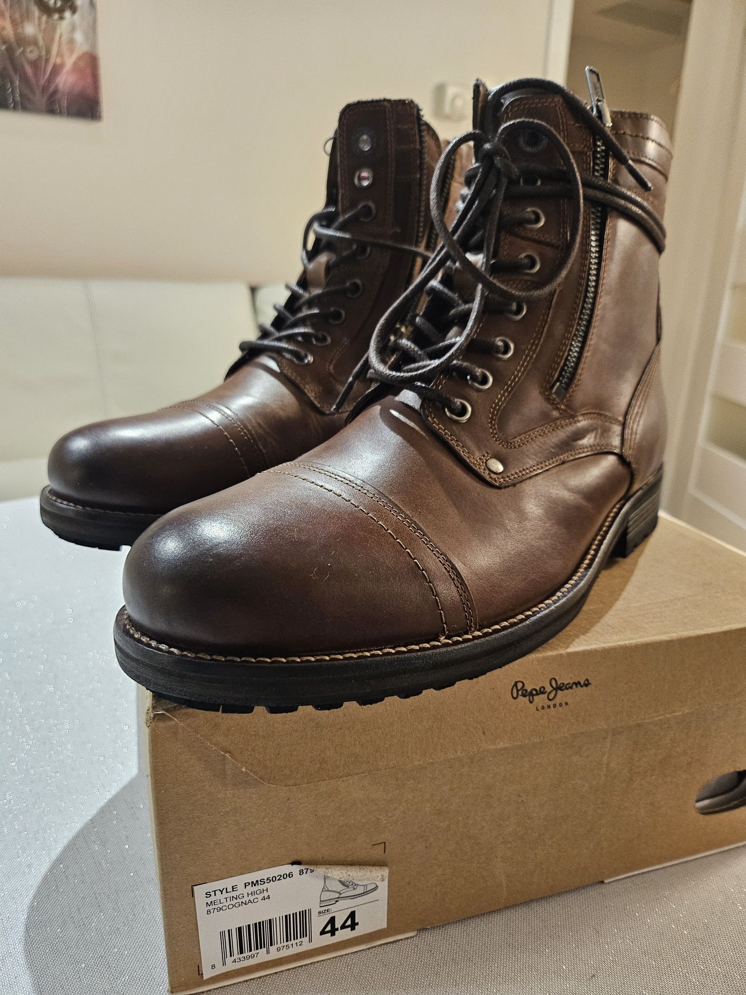 OKAZJA!!! PEPE JEANS Męskie botki roz 43 i 44