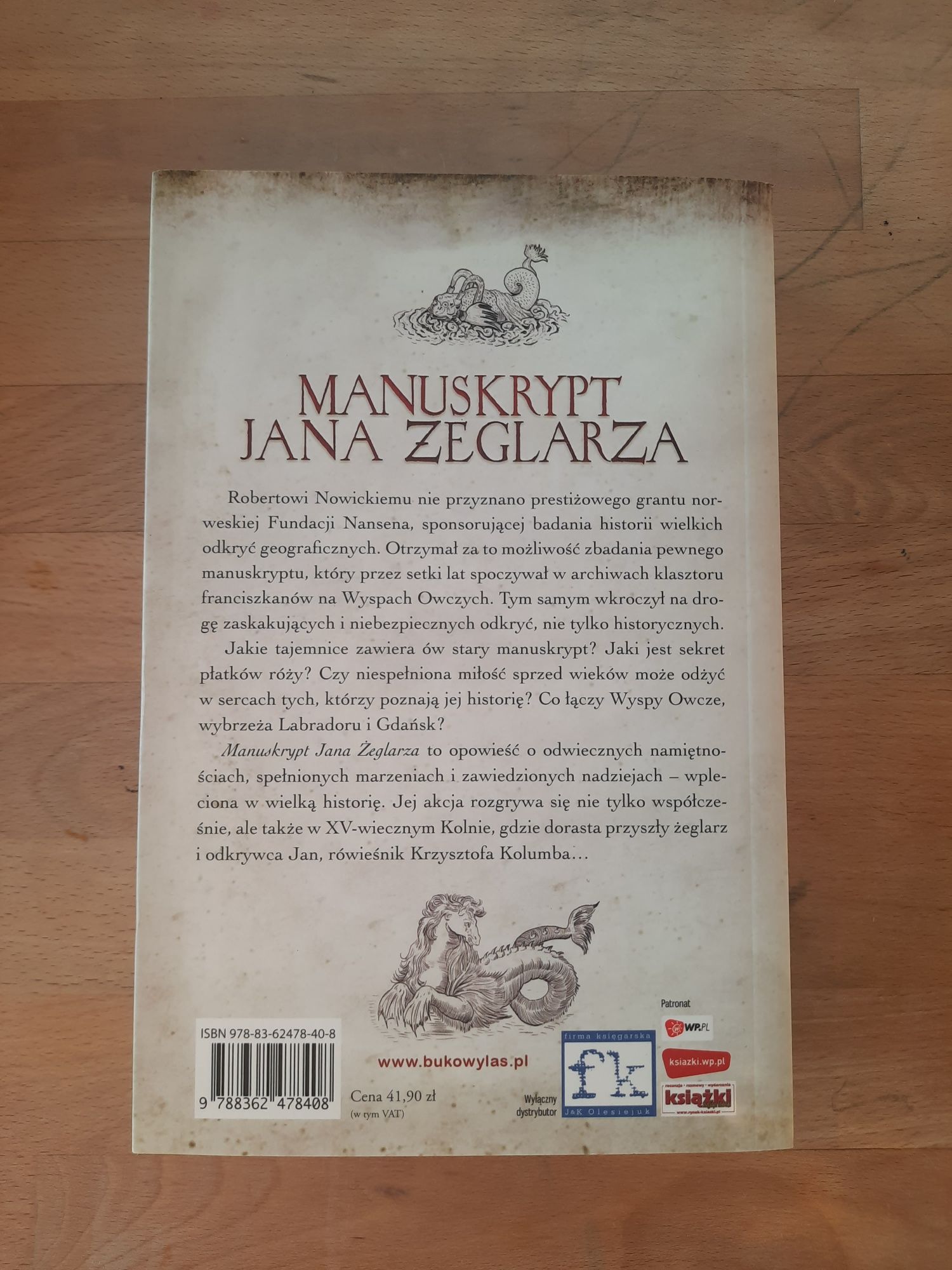 "Manuskrypt Jana żeglarza" A.Dudziński