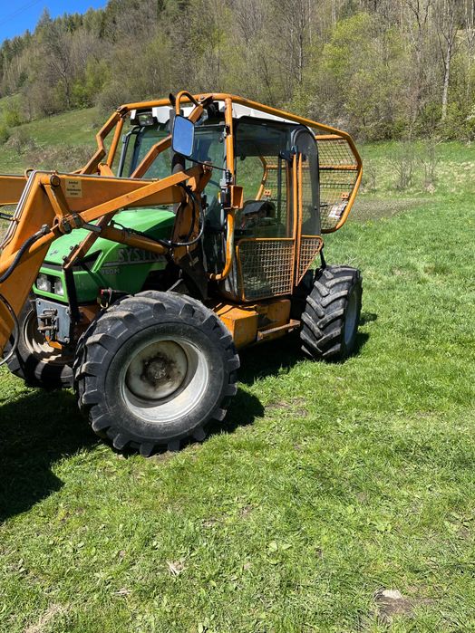 Ciągnik leśny, rolniczy Deutz Systra 750M, 4x4 dwie osie skrętne