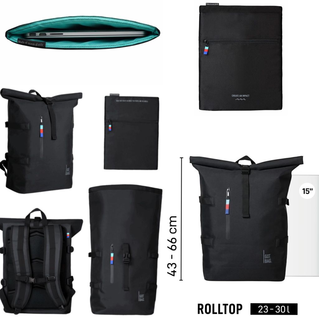 Непромокаючий рюкзак Got Bag Rolltop, гермомішок, герморюкзак