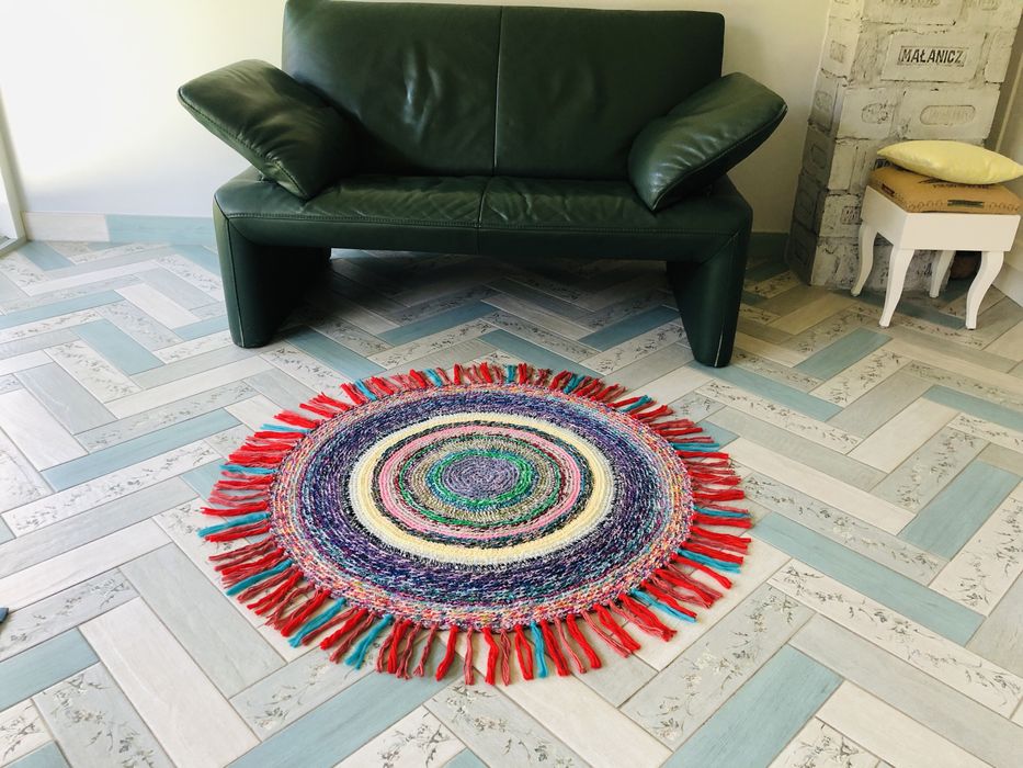 Ковер ручной работы 90 см.