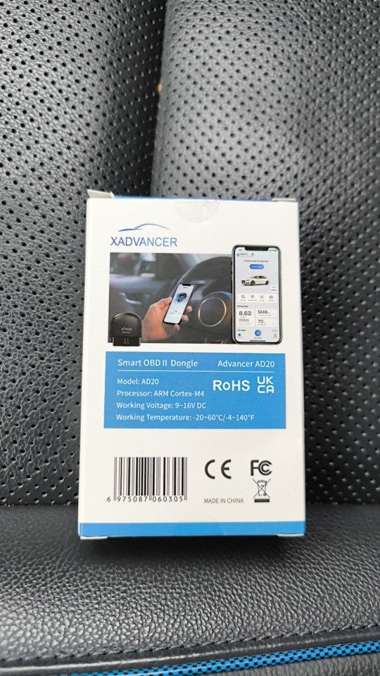 Діагностичний автосканер XTOOL AD20 OBD2 з Bluetooth 5.0 IOS Android