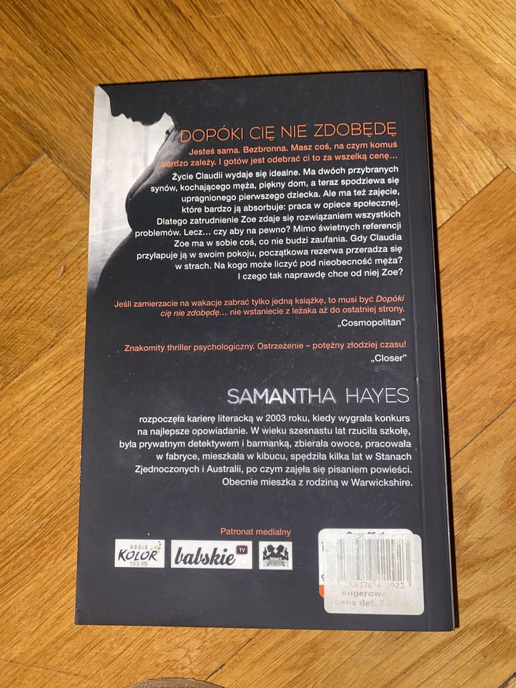 Książka Dopóki Cię nie zdobędę Samantha Hayes