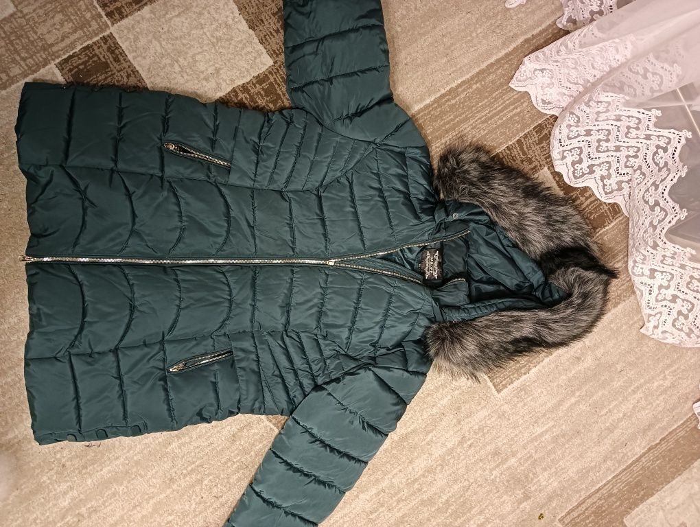 Kurtka zimowa zielona