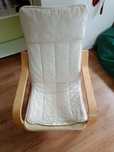 Fotel dla dziecka IKEA drewniany