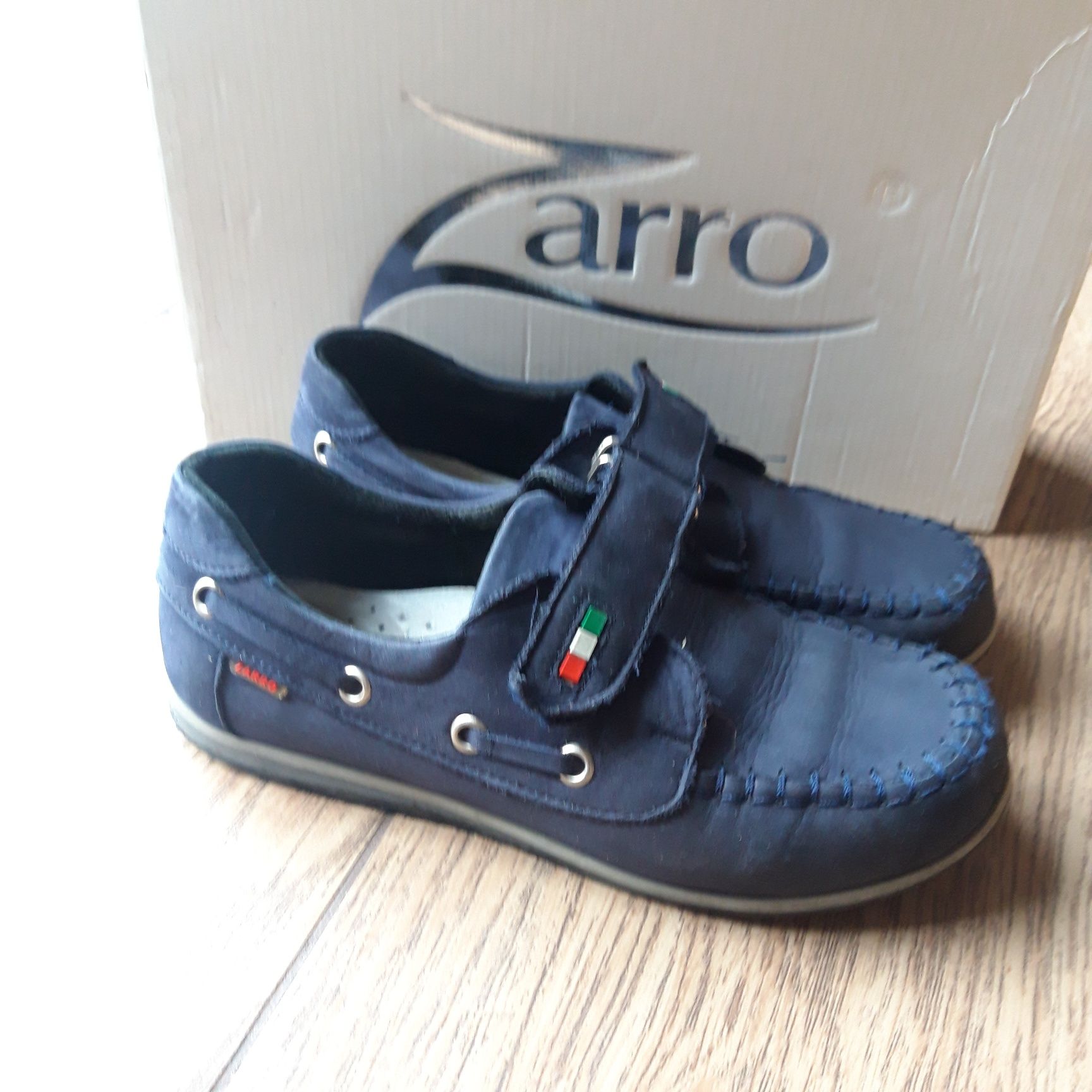Buty skórzane Zarro