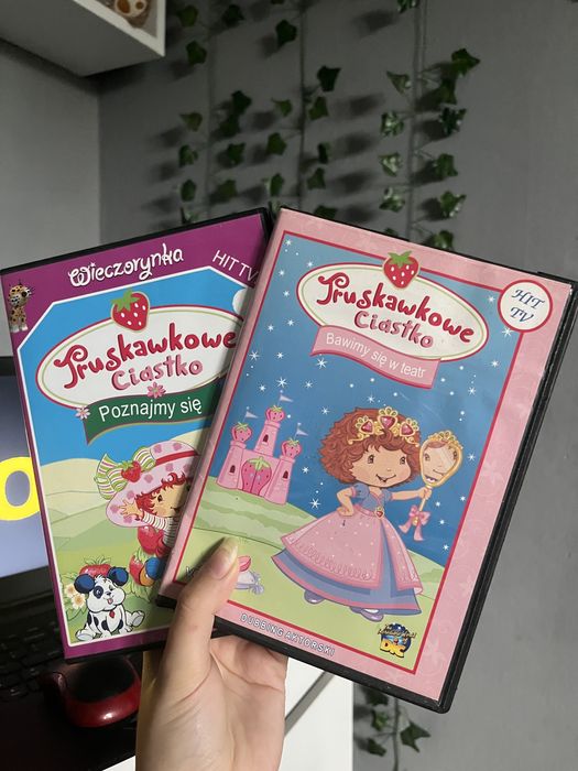 2 płyty dvd bajka „truskawkowe ciastko”