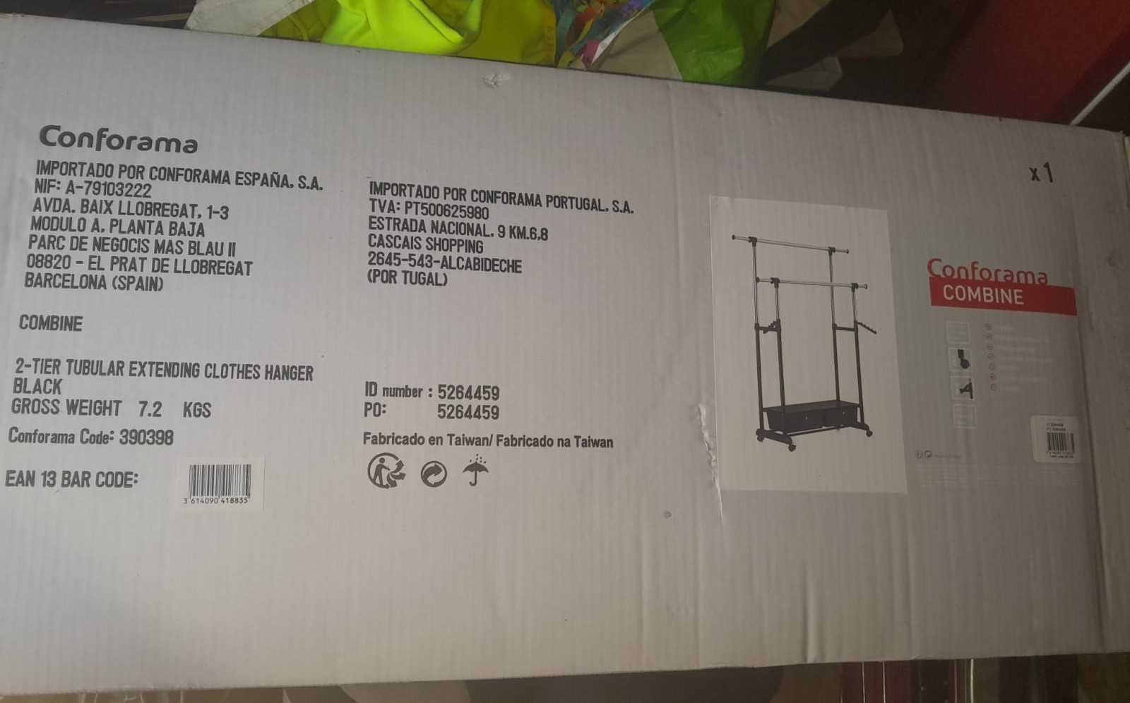 Porta Roupas Novo CONFORAMA
