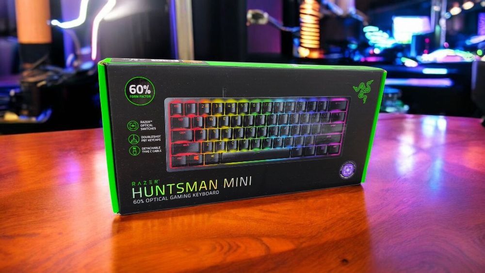 NA LEWARA nowa klawiatura gamingowa RAZER HUNTSMAN MINI