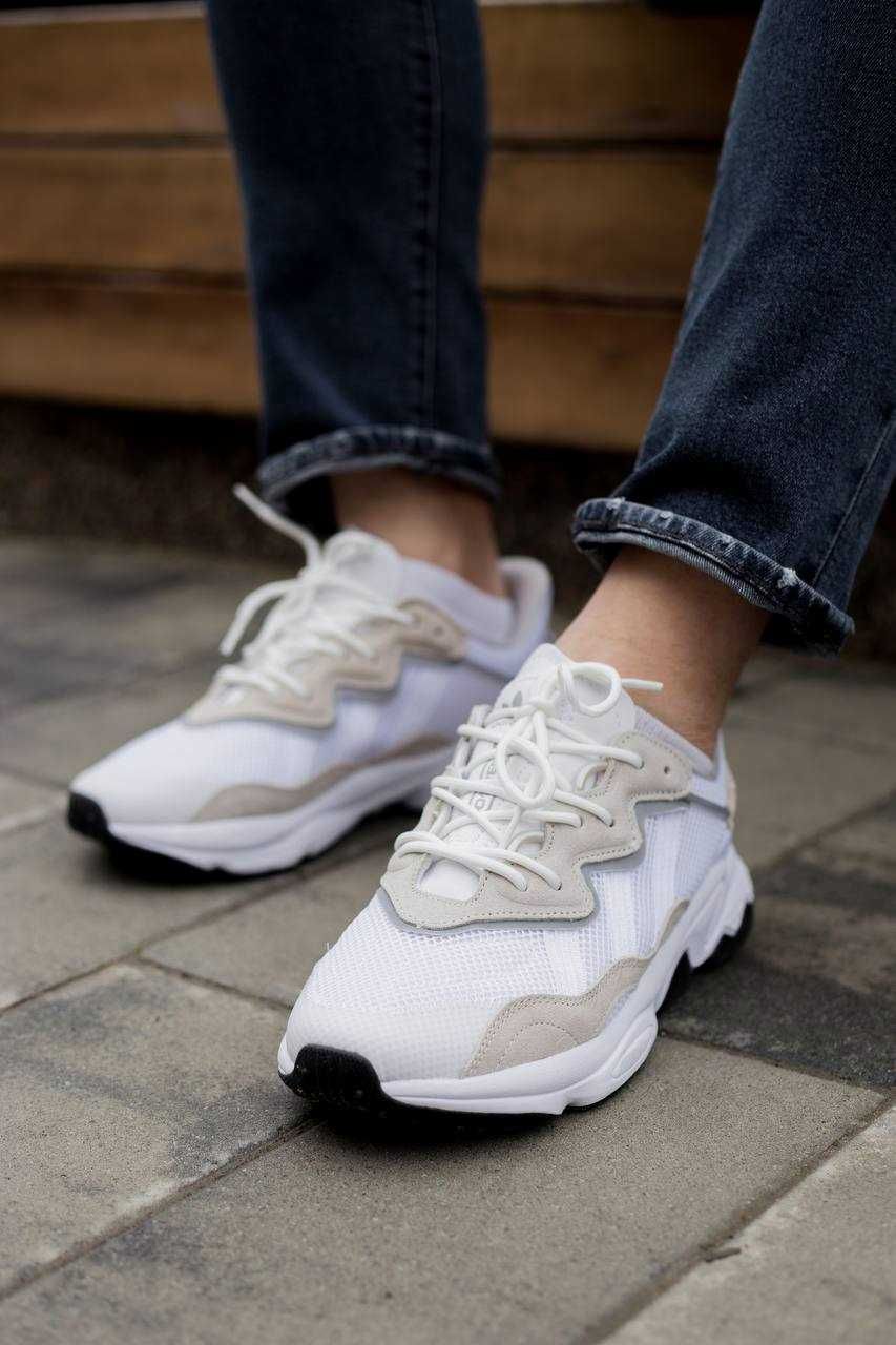 Кроссовки Adidas Ozweego Adiprene Pride White Sand Black