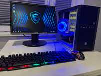 Zestaw Do Gier 4x4.0Ghz/GTX-750/Ram-8GB/SSD+500GB/CS/LoL/Minecraf/Robl