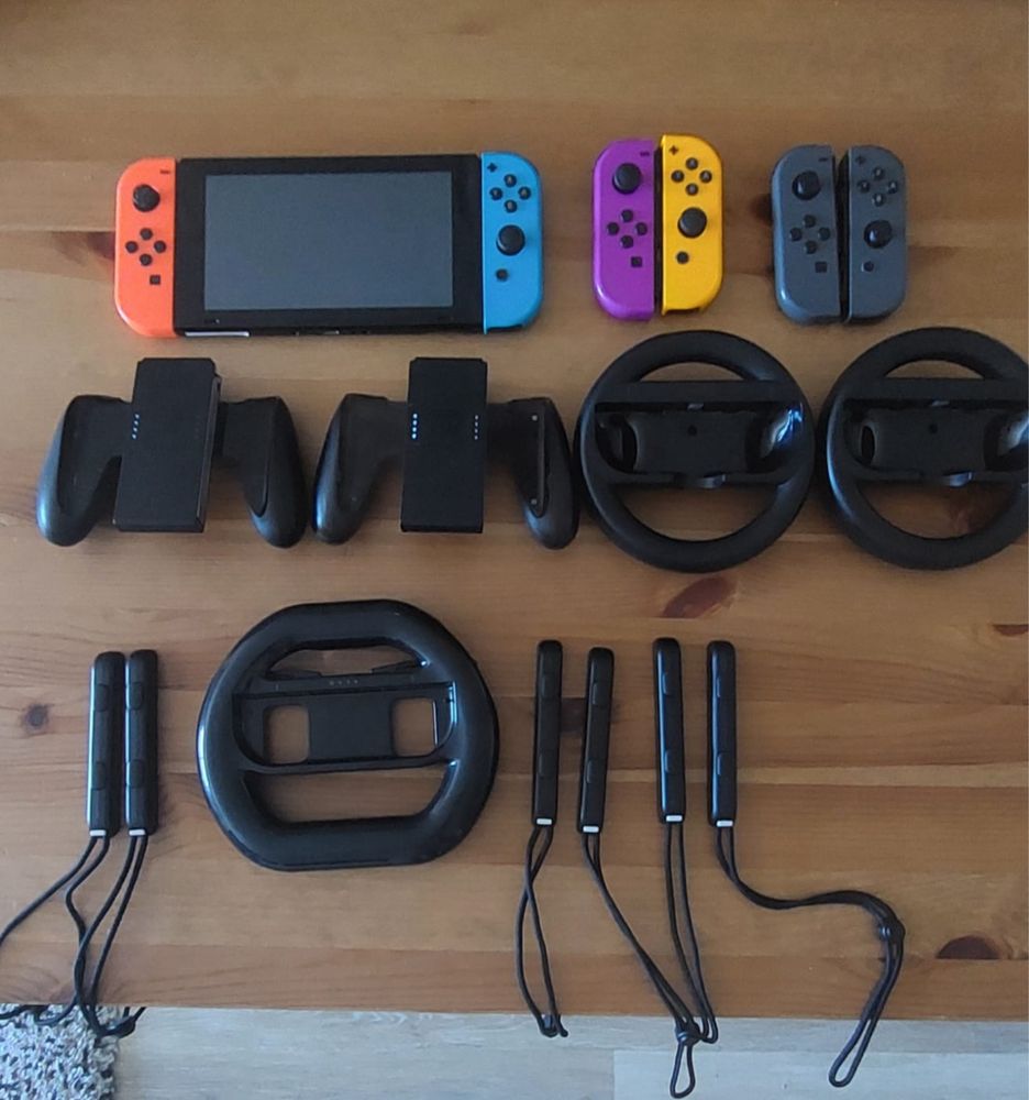 Nintendo switch com acessorios