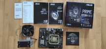 Płyta gł. Asus Prime H310M-k R2.0+proc. i3-9100f+chłodz. SilentiumPC