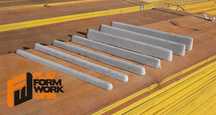 Podkładka betonowa listwa trapezowa 50x500mm szalunek zbrojenie