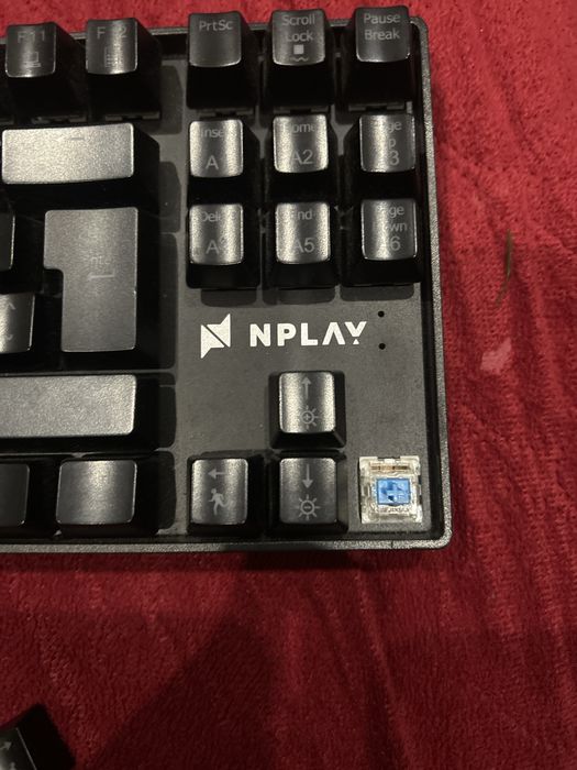 Teclado Gamer Nplay switch blue