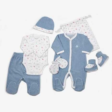 KINOUSSES – 7-częściowy zestaw dla noworodka 3728