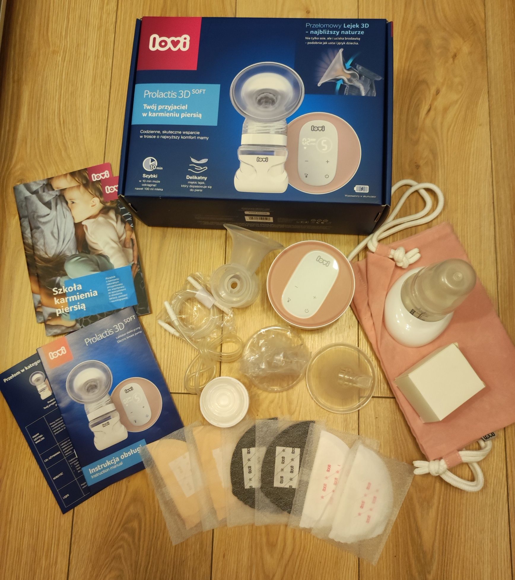 Laktator LOVI Prolactis 3D Soft + GRATISY