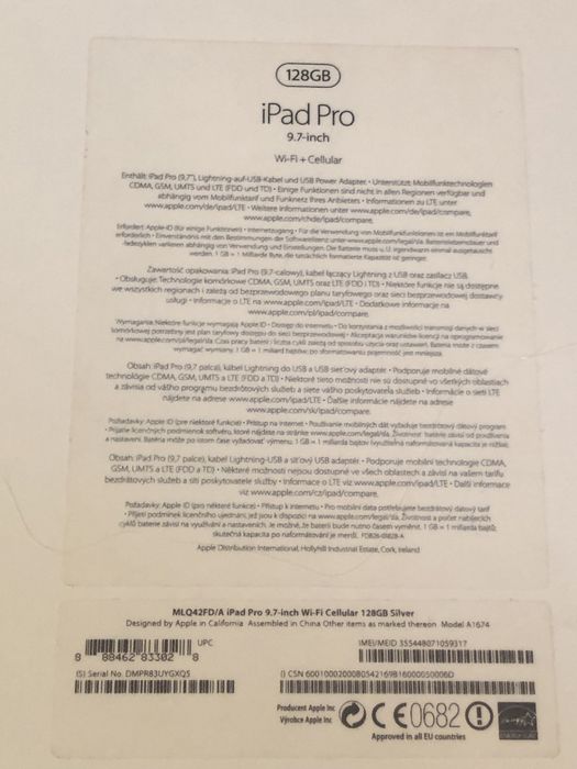 Ipad Pro 9.7 128 Gb