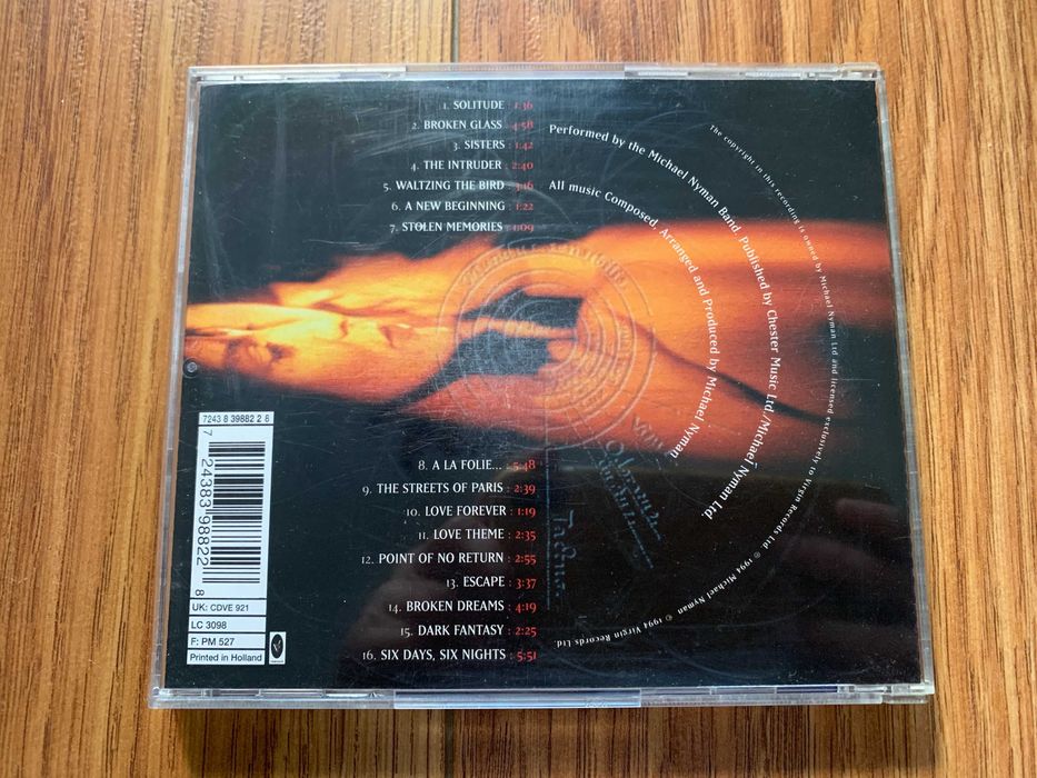 Michael Nyman - 6 Days, 6 Nights - cd