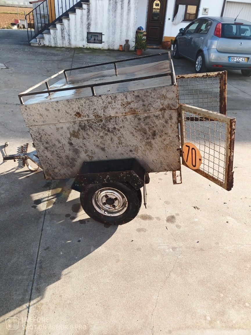Reboque caes para caça