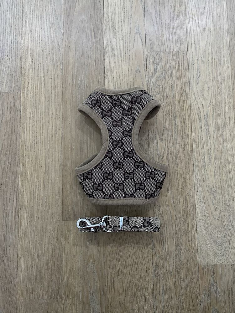 Nowe szelki bezuciskowe i smycz dla psa XS-XL