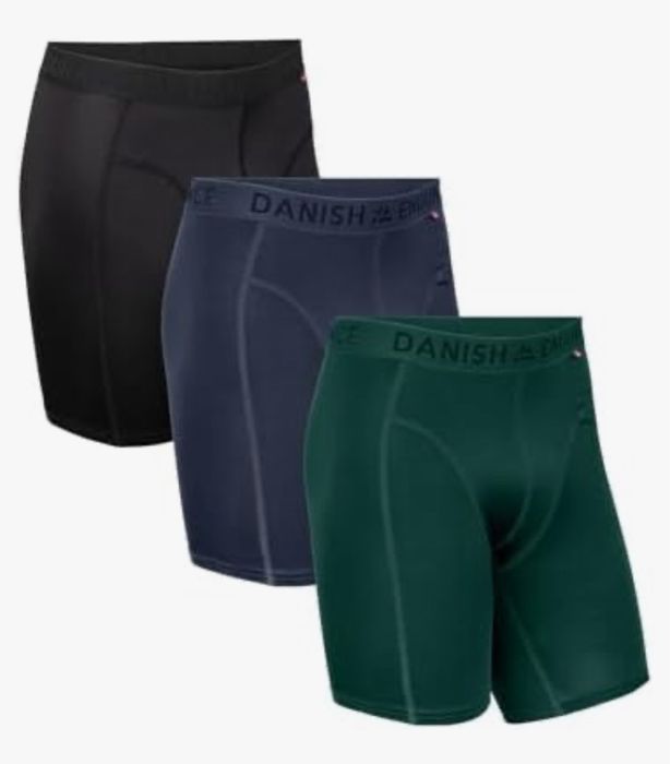Danish Endurance 3 Pack Sportowe Bokserki Męskie Rozmiar M