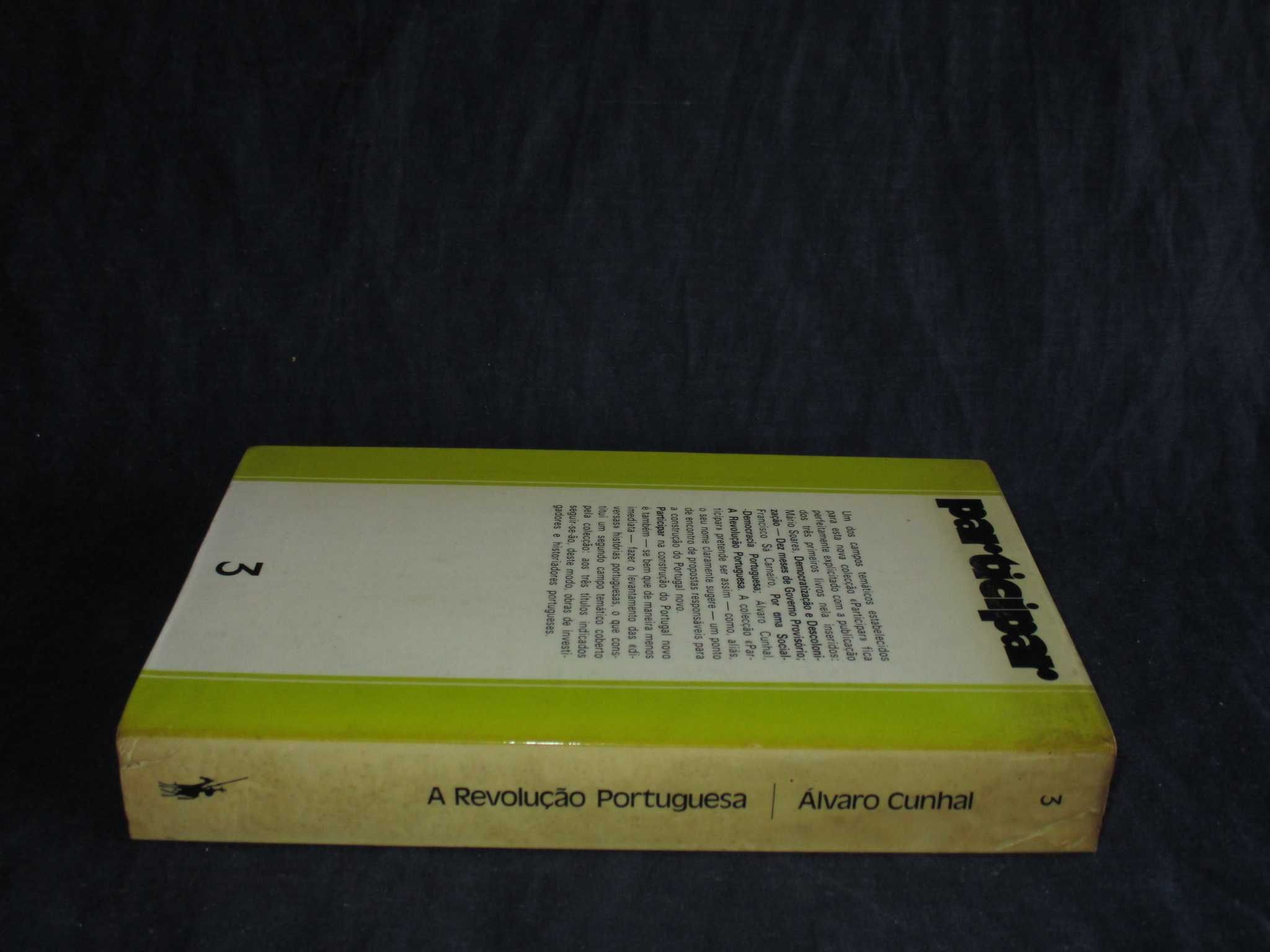 Livro A Revolução Portuguesa Álvaro Cunhal 1975