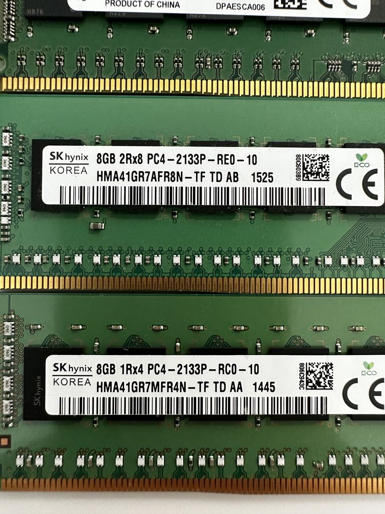 Серверная DDR4 8gb (8гб) samsung/hynix pc4-2133/2400/2666/2933 rdimm