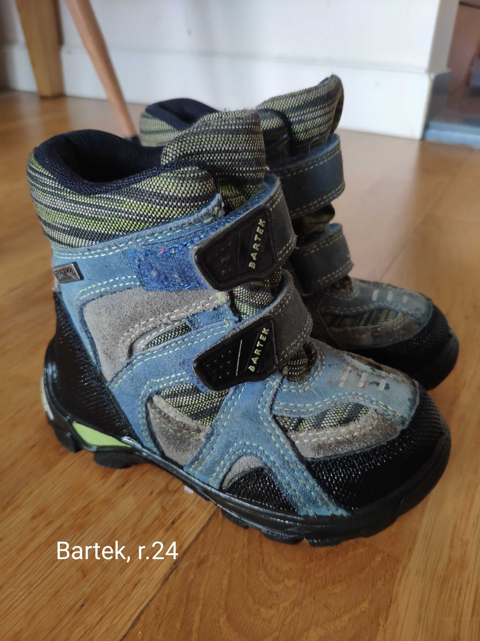 Sprzedam zimowe buty dziecięce Bartek r.24
