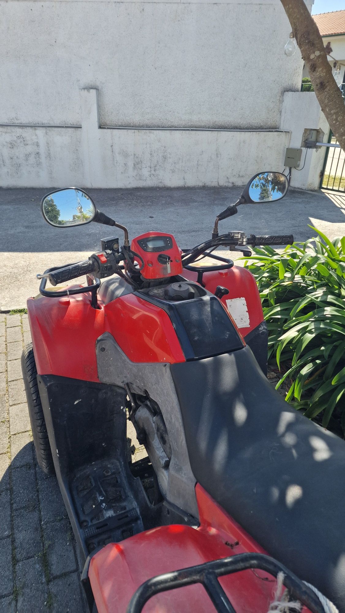 Kymco mxu 50cc moto4 troca