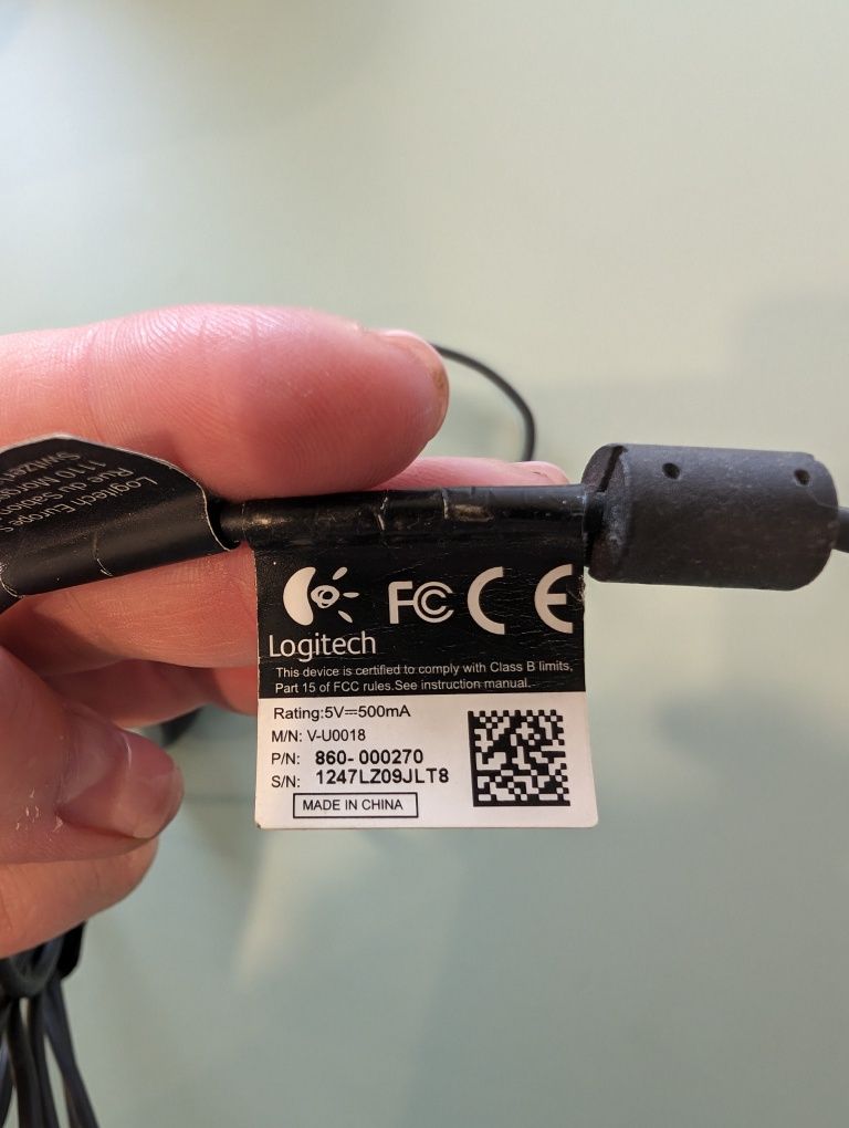 Веб-камера Logitech USB 2.0