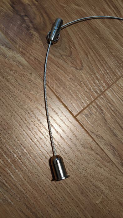 linka stalowa mocowanie zawiesia dekoracje led dekoracja komplet