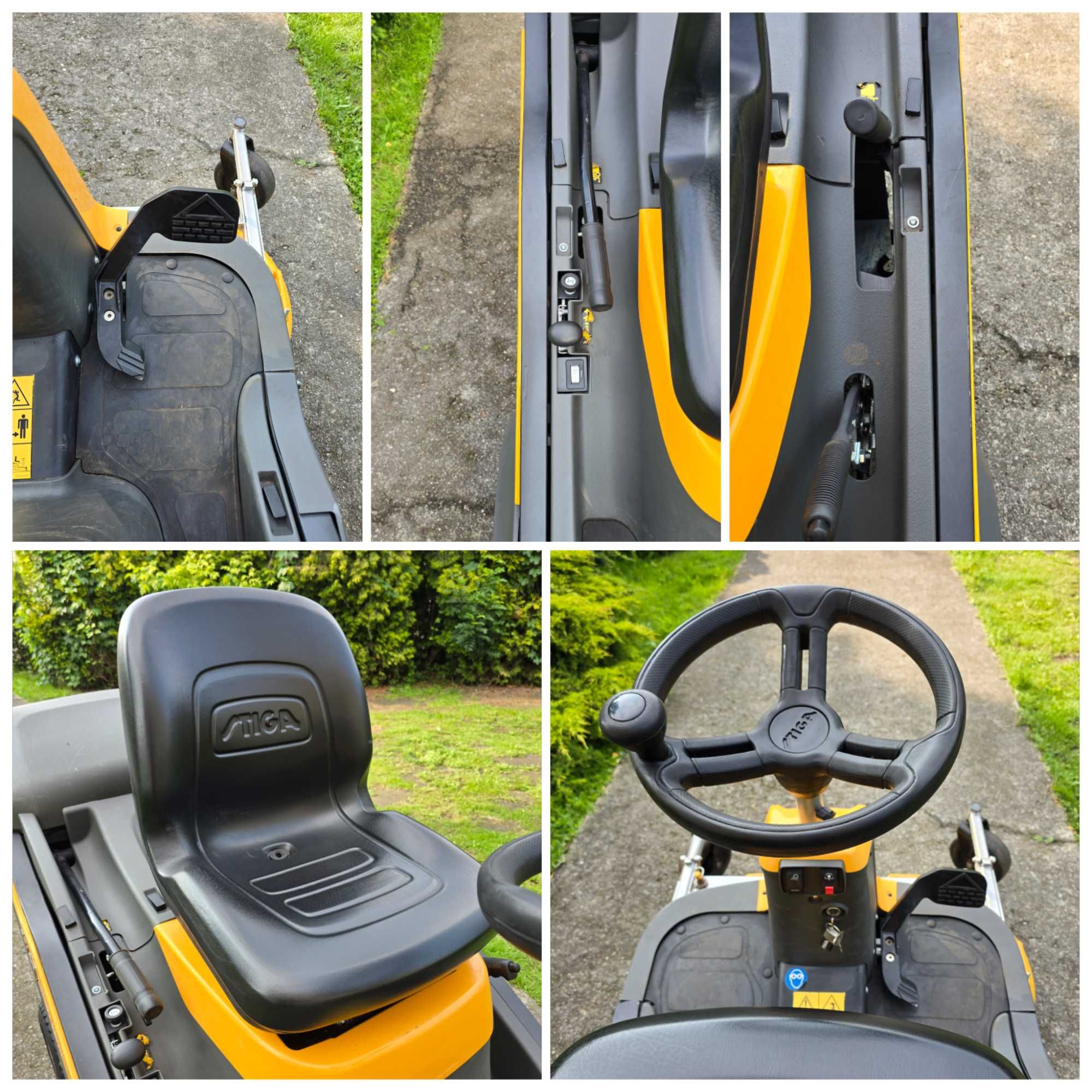Traktorek kosiarka Stiga Park RIDER MPV 520W 21KM B&S Vanguard POLECAM